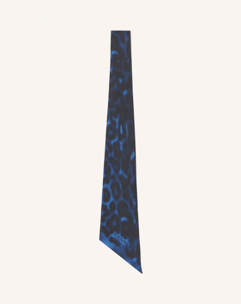 LEOPARD PRINT SILK TWILLY 1