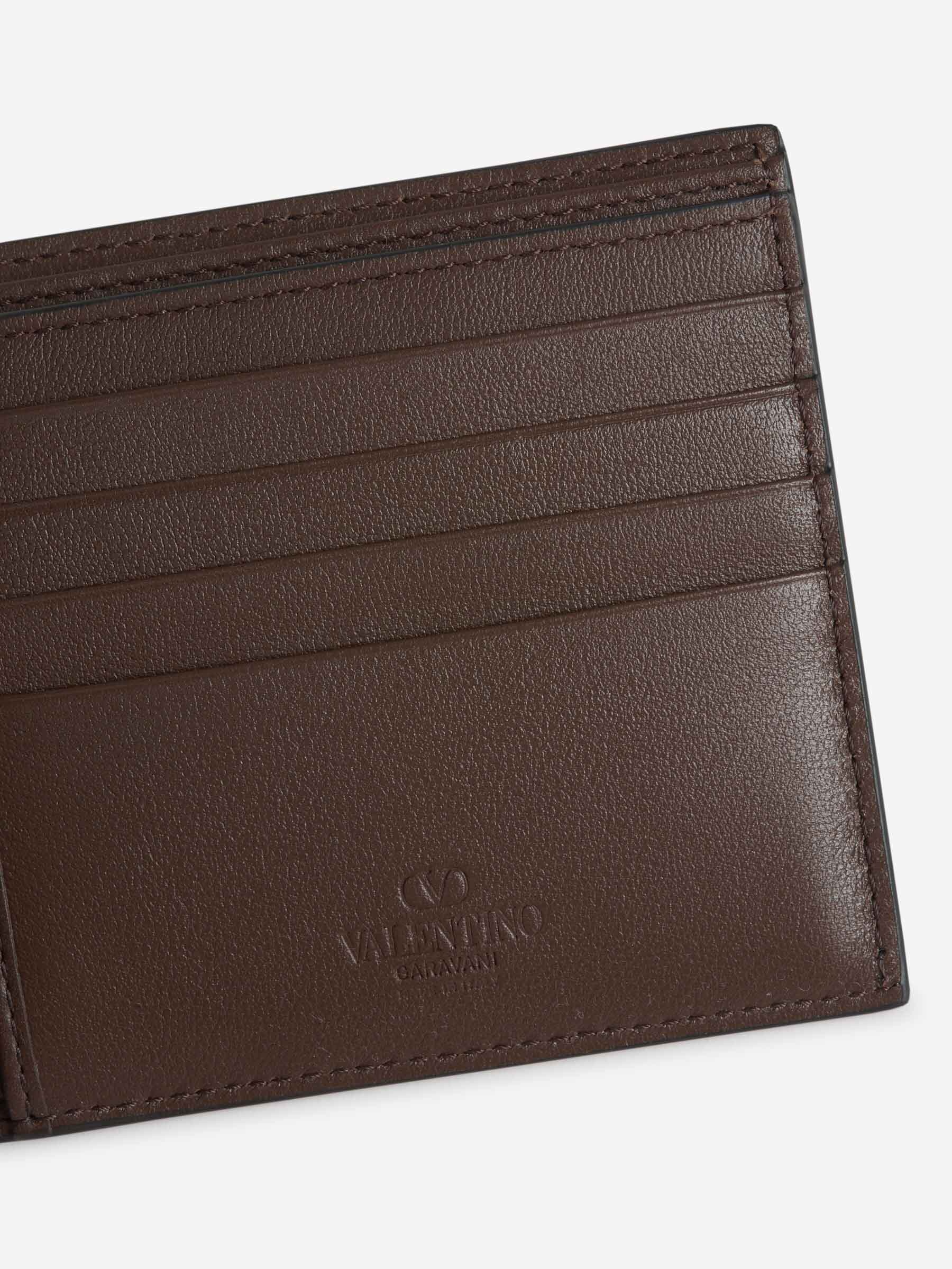 VLOGO LEATHER WALLET - 5