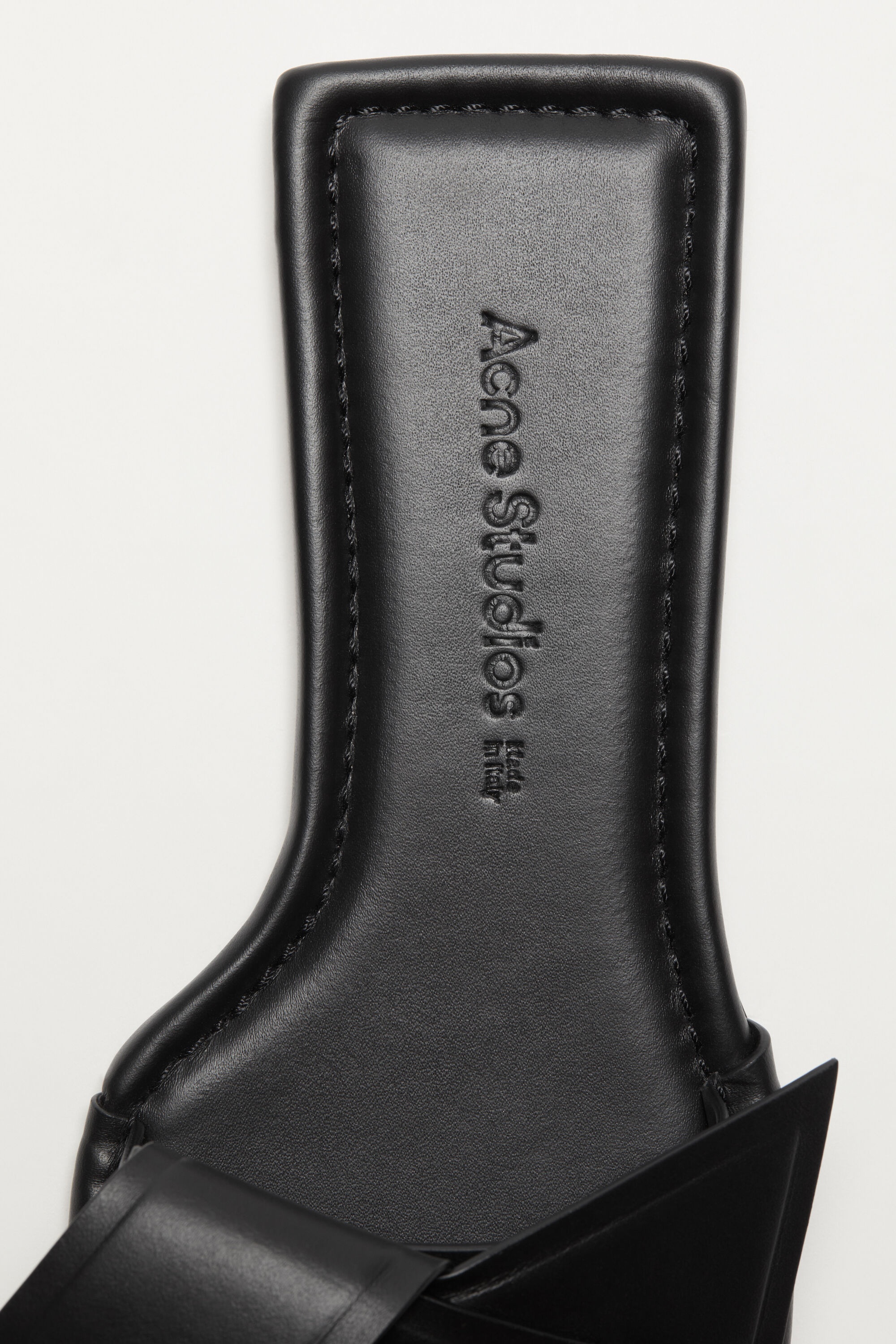Musubi leather sandal - Black - 6