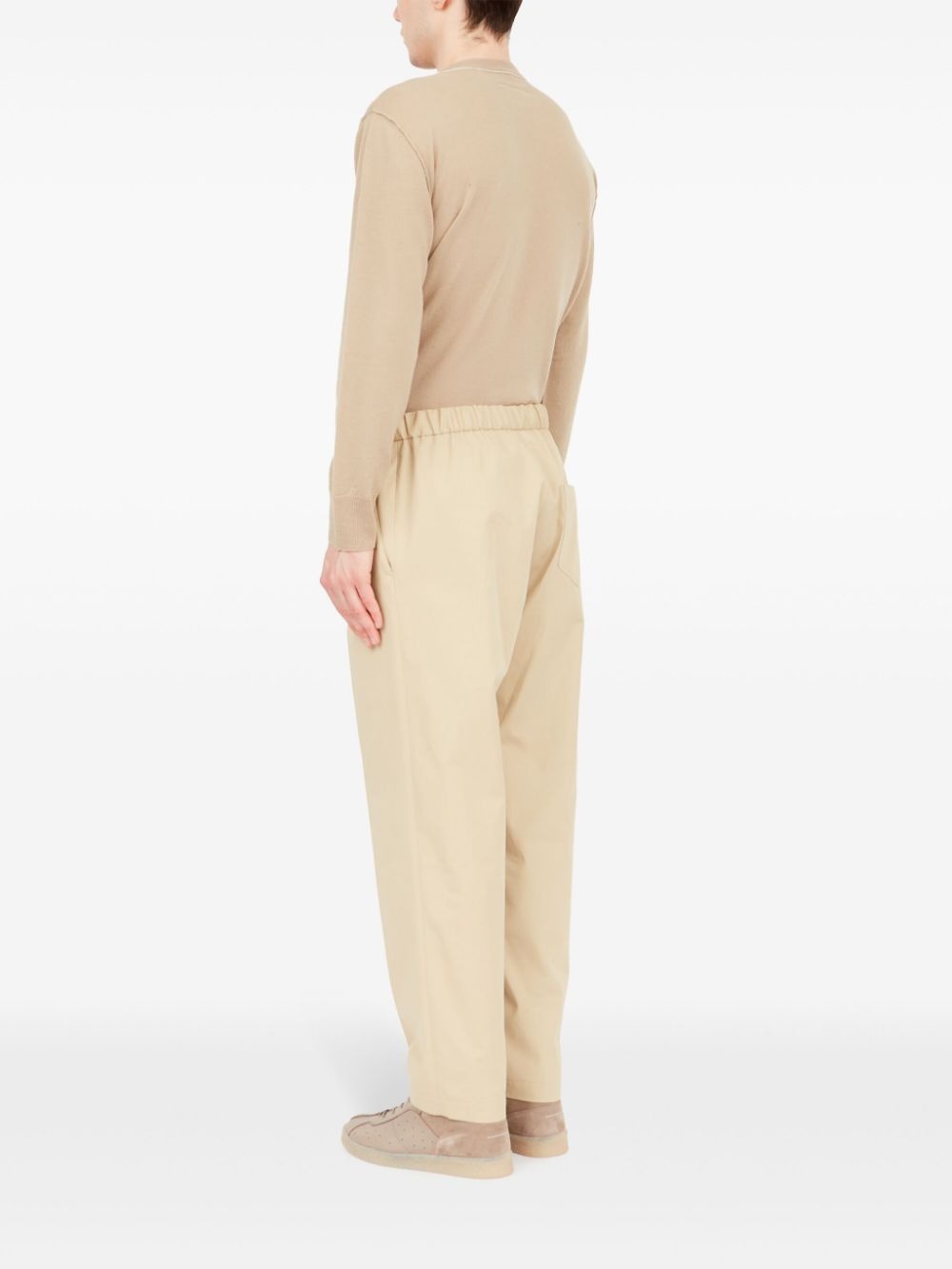 single-stitch logo track pants - 5