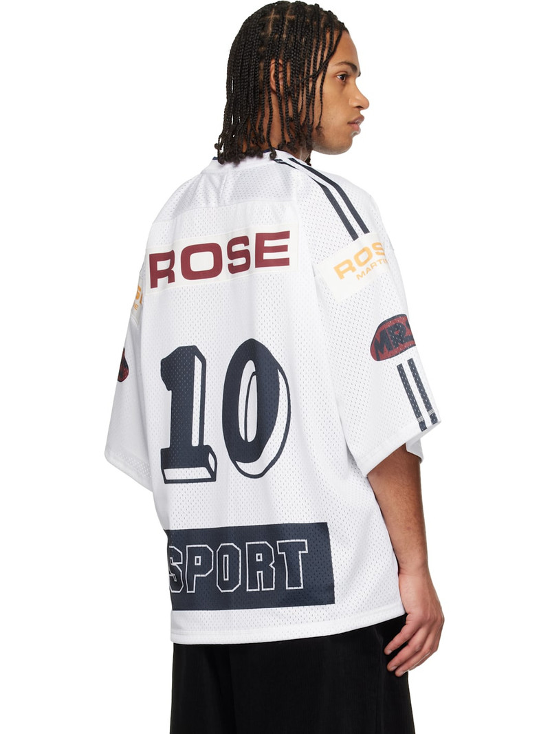 White Oversized Hockey T-shirt 3
