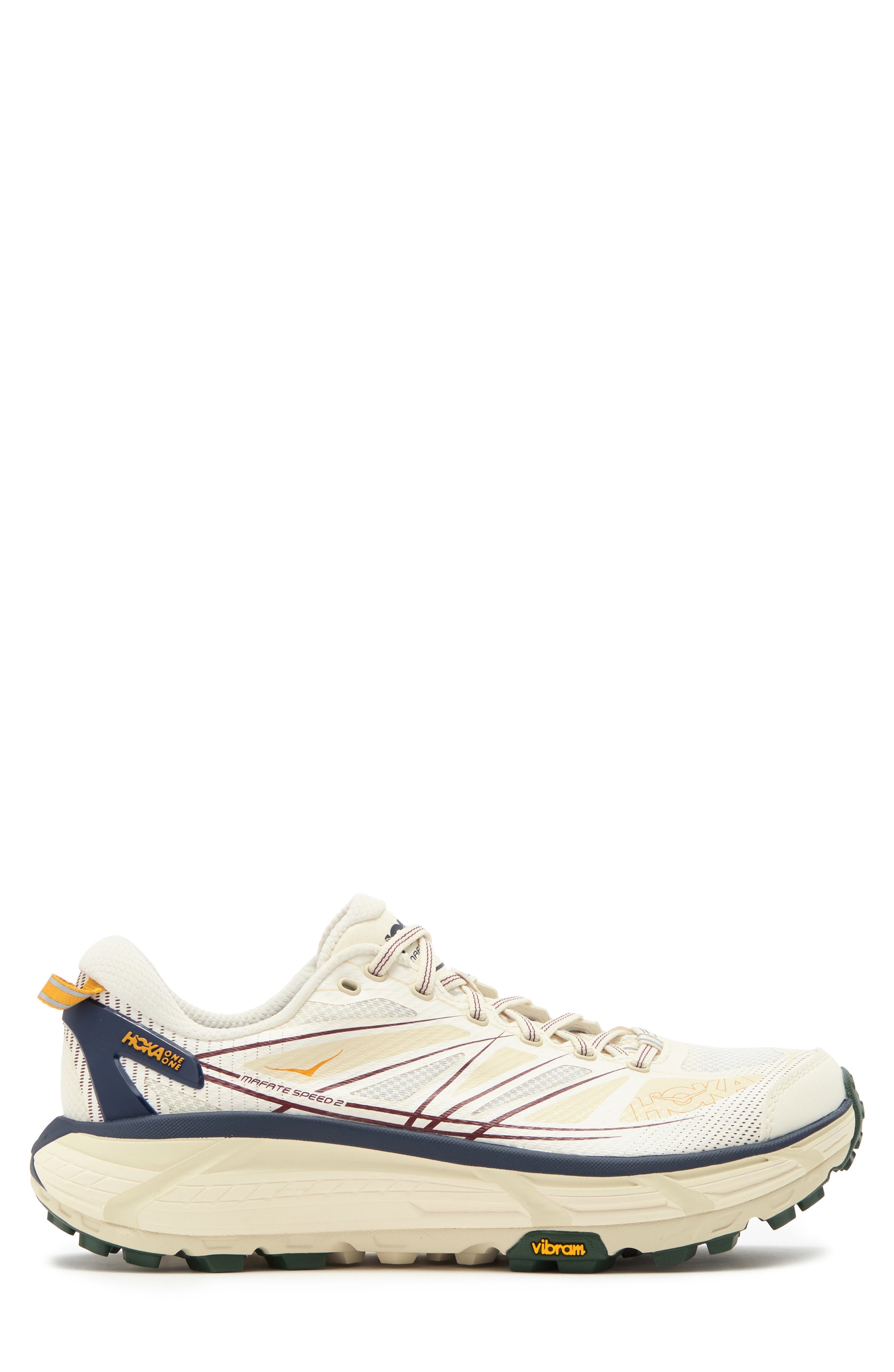 HOKA Mafate Speed 2 Sneaker in Alabaster /Oat Milk at Nordstrom - 3