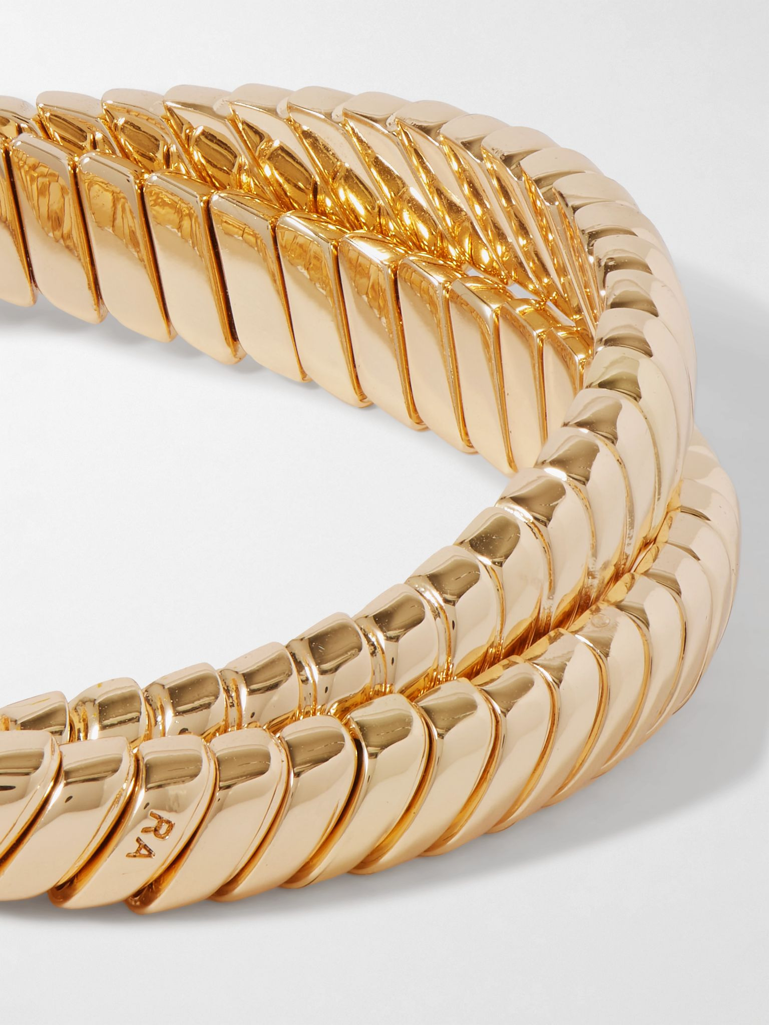 The Double Cobra gold-tone bracelet Gold - 4