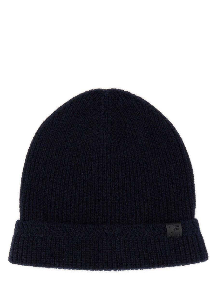 Tom Ford Men Cashmere Beanie Hat - 4