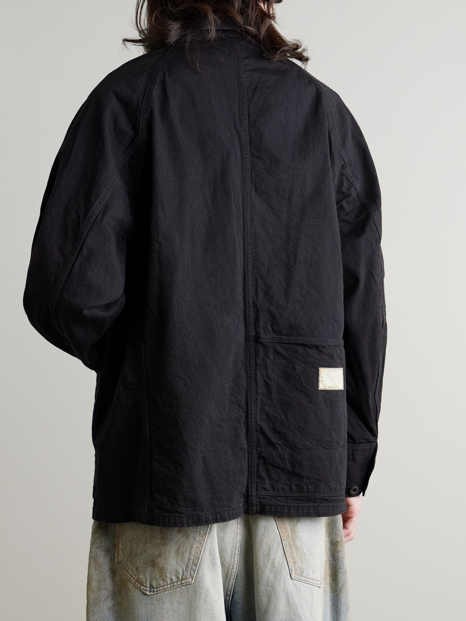 Cactus Cotton-Twill Jacket Black - 3