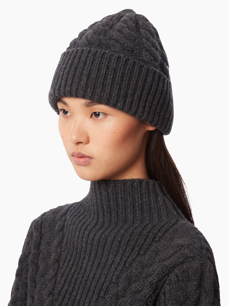 NINA RICCI KNITTED WOOL BEANIE outlook