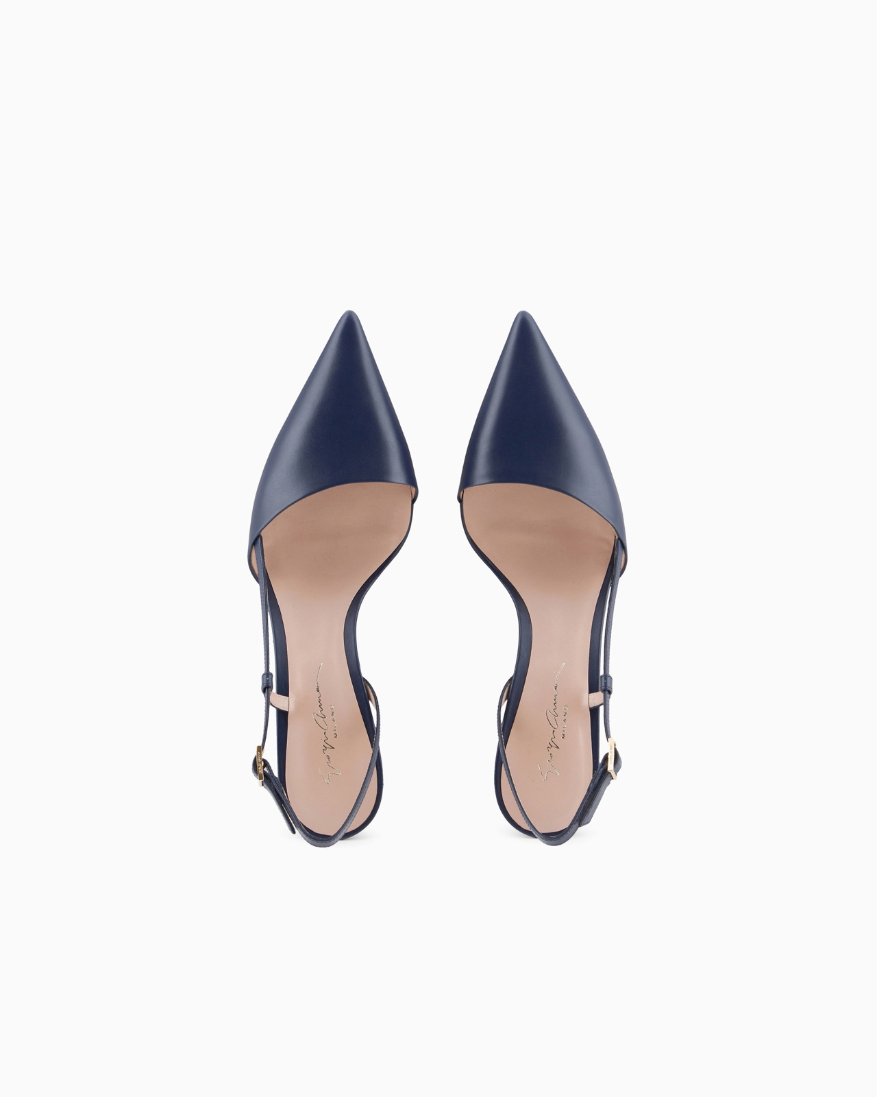 Leather slingbacks - 3