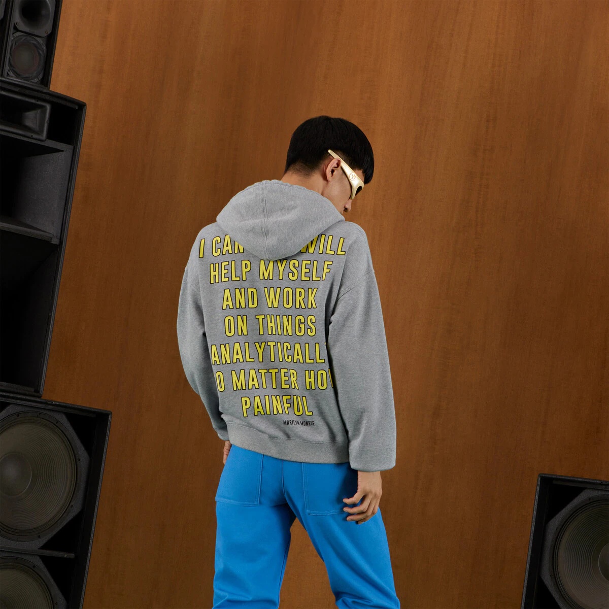 Gucci cat print hooded cotton sweatshirt - 8