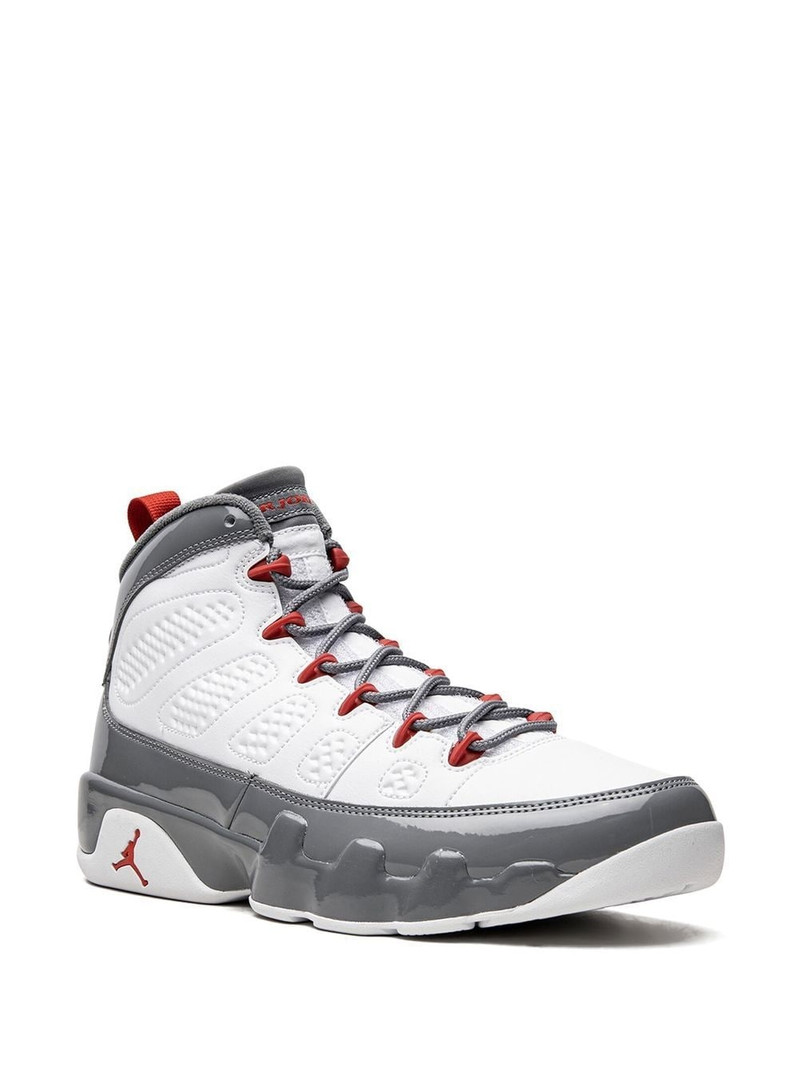 Jordan Air Jordan 9 "Fire Red" high-top sneakers outlook