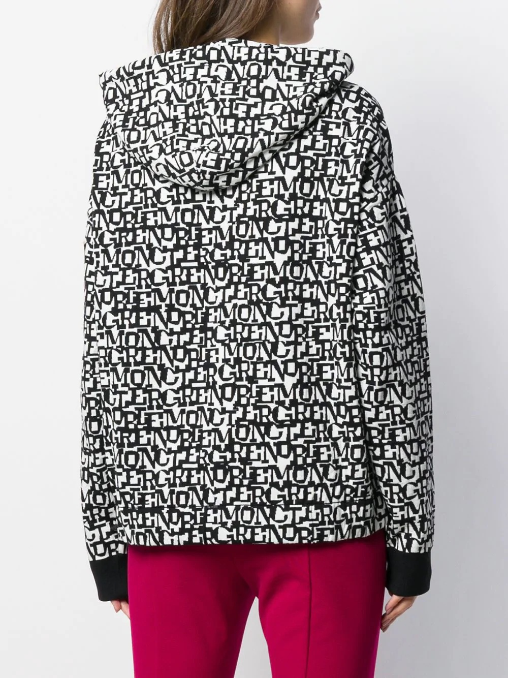 graphic print hoodie - 4