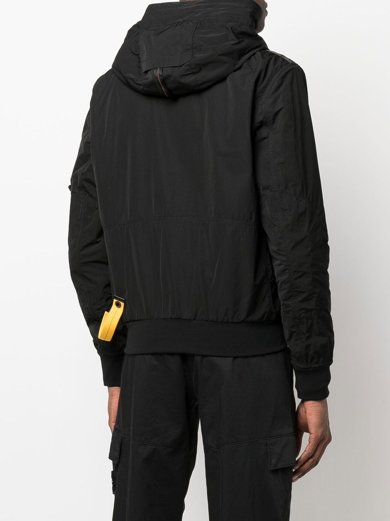 logo-patch hooded jacket 4