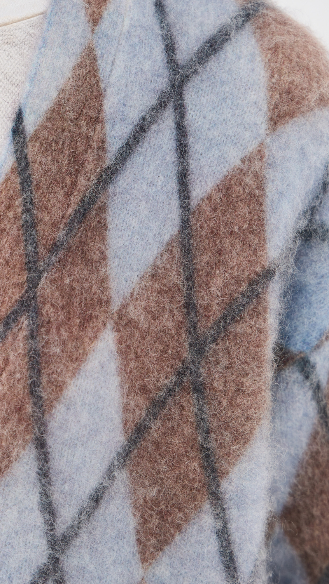 Mohair Knit Cardigan - 5