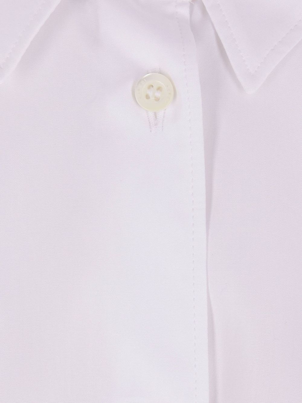pleated-back shirt - 3
