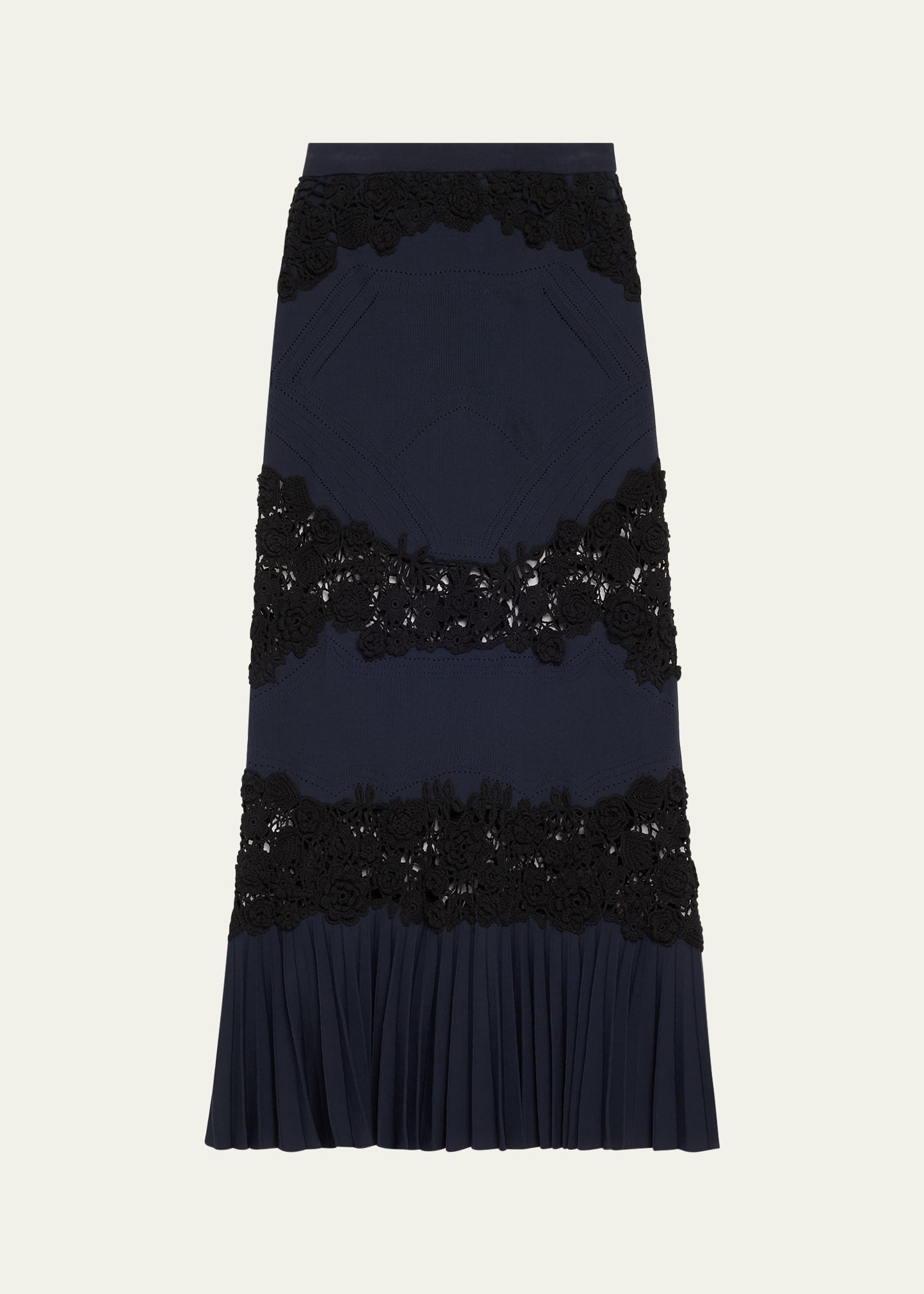 Madeline Crochet Knit Maxi Skirt - 1