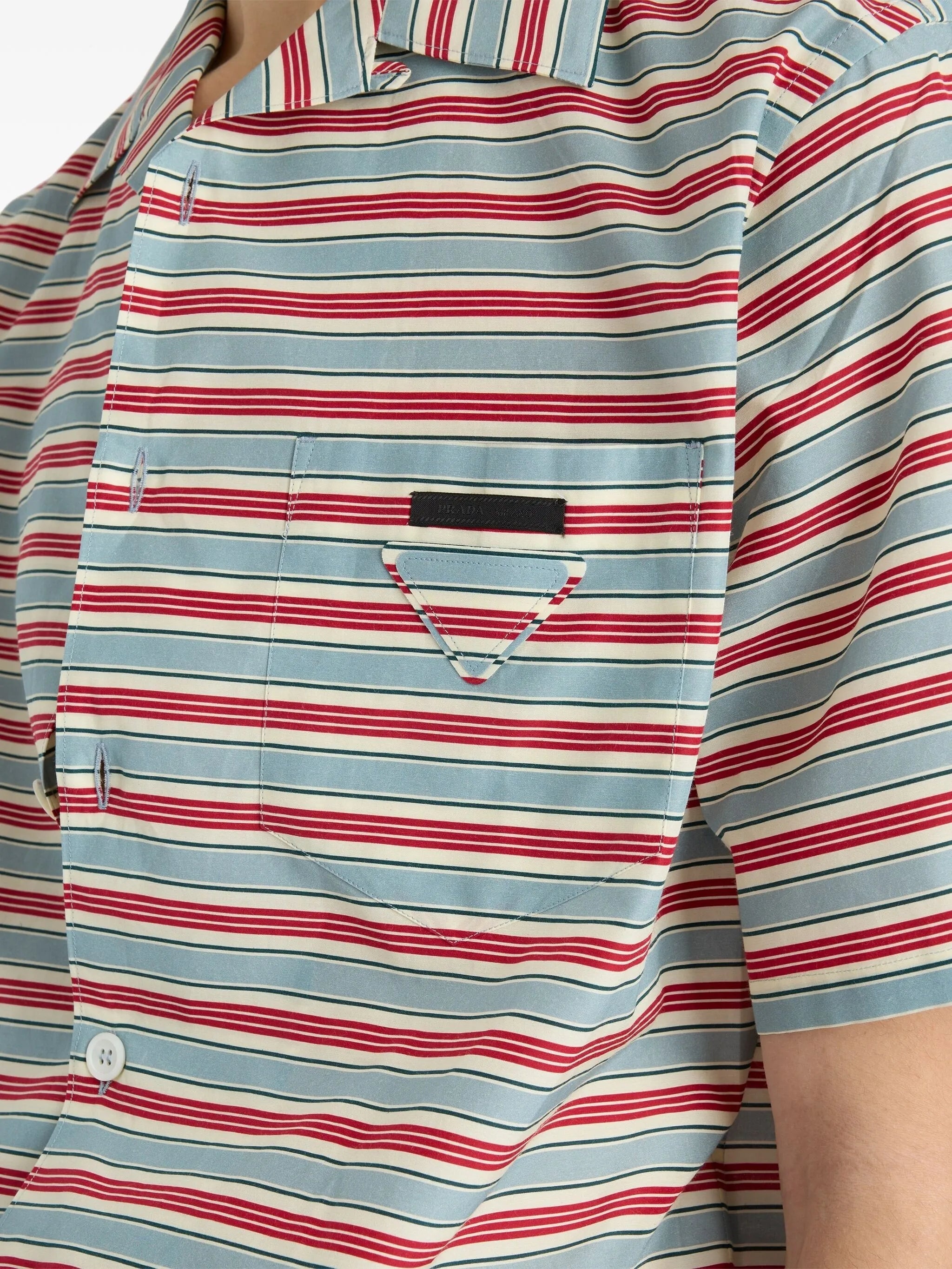 Striped Bowling Shirt - 6