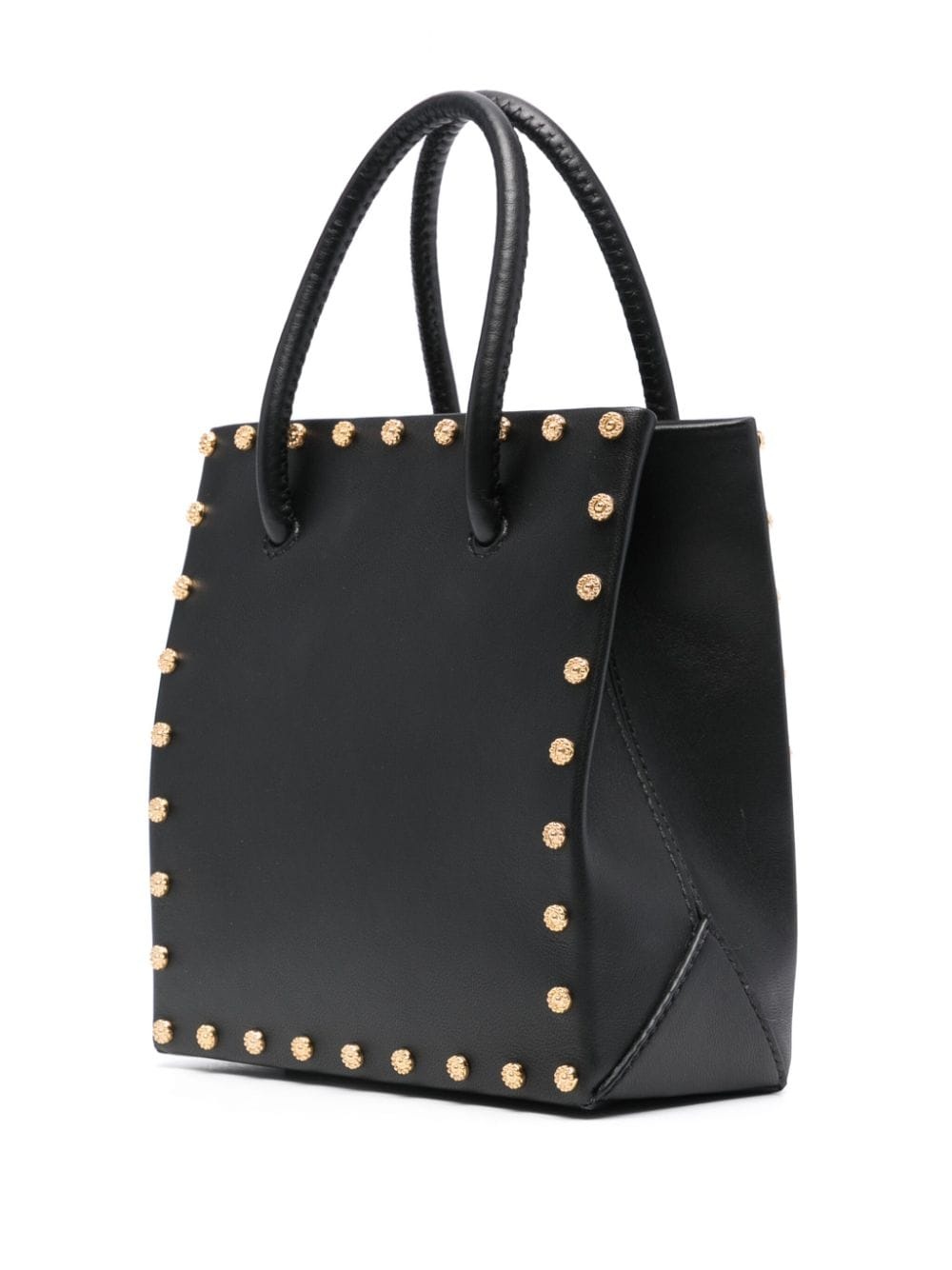 floral stud-detailing tote bag - 3
