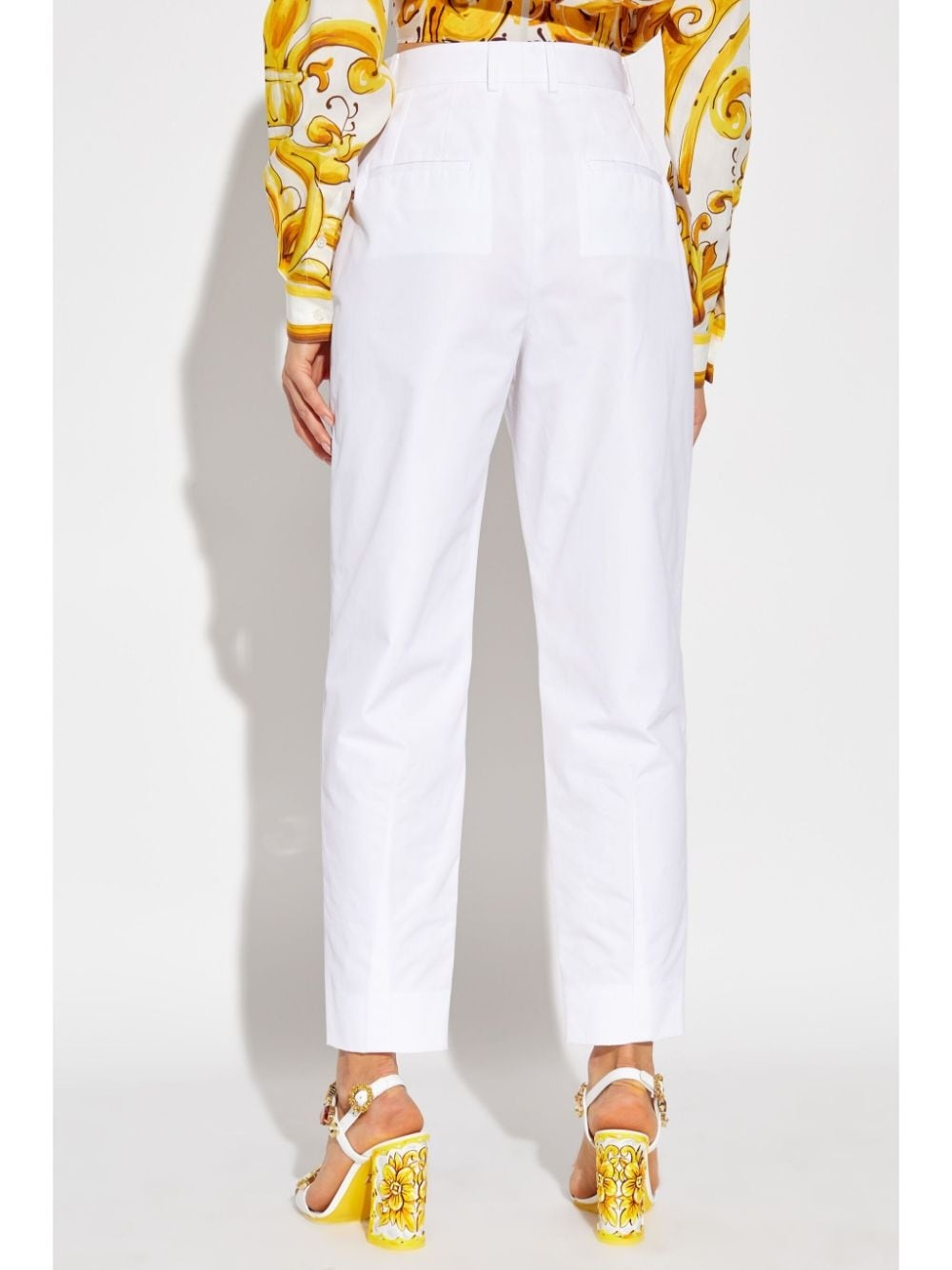 tailored tapered trousers - 4