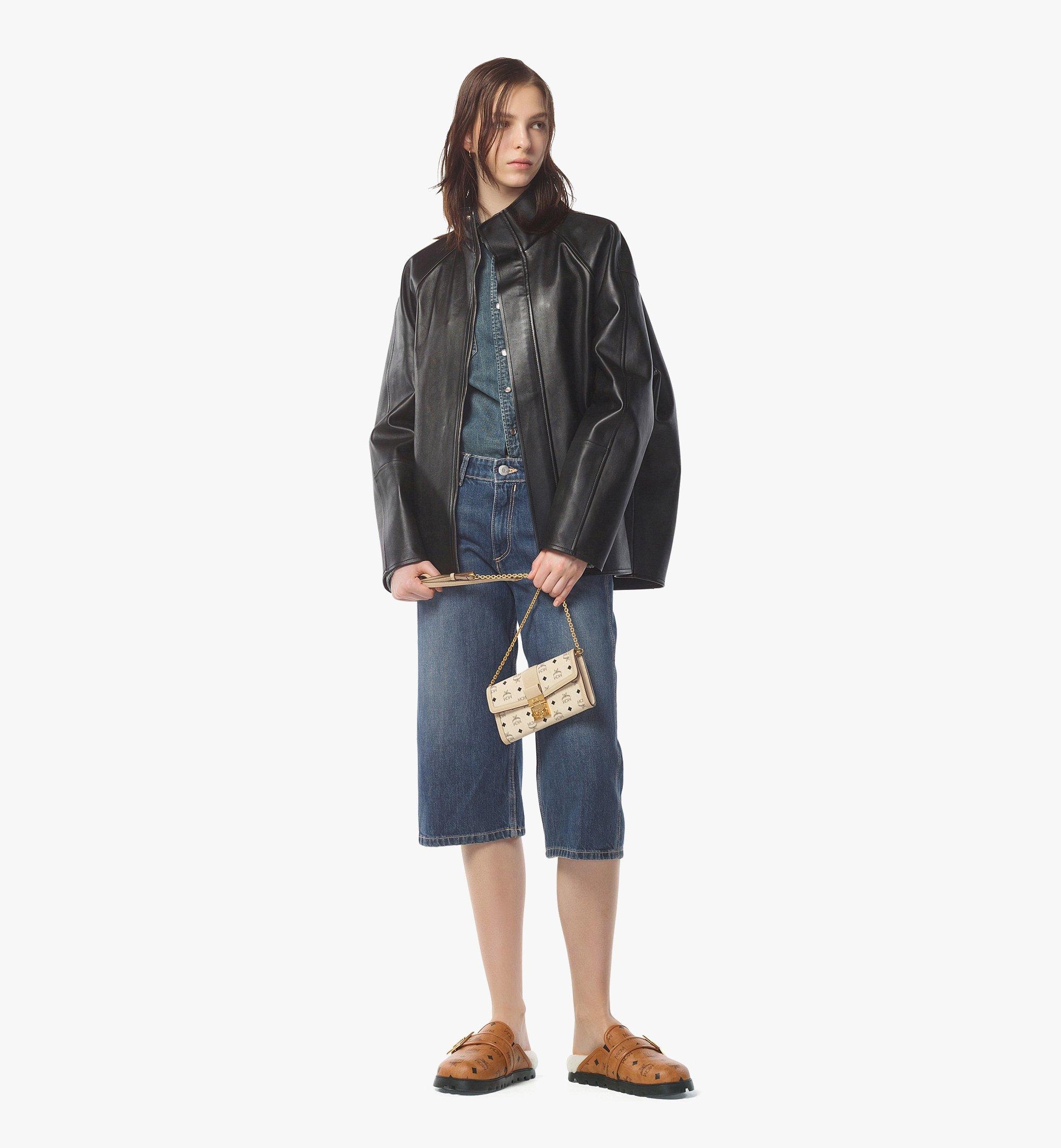 Tracy Chain Wallet in Visetos - 5