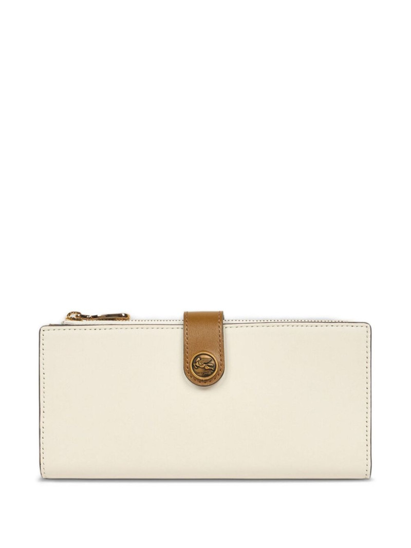 Pegaso-motif leather wallet 1