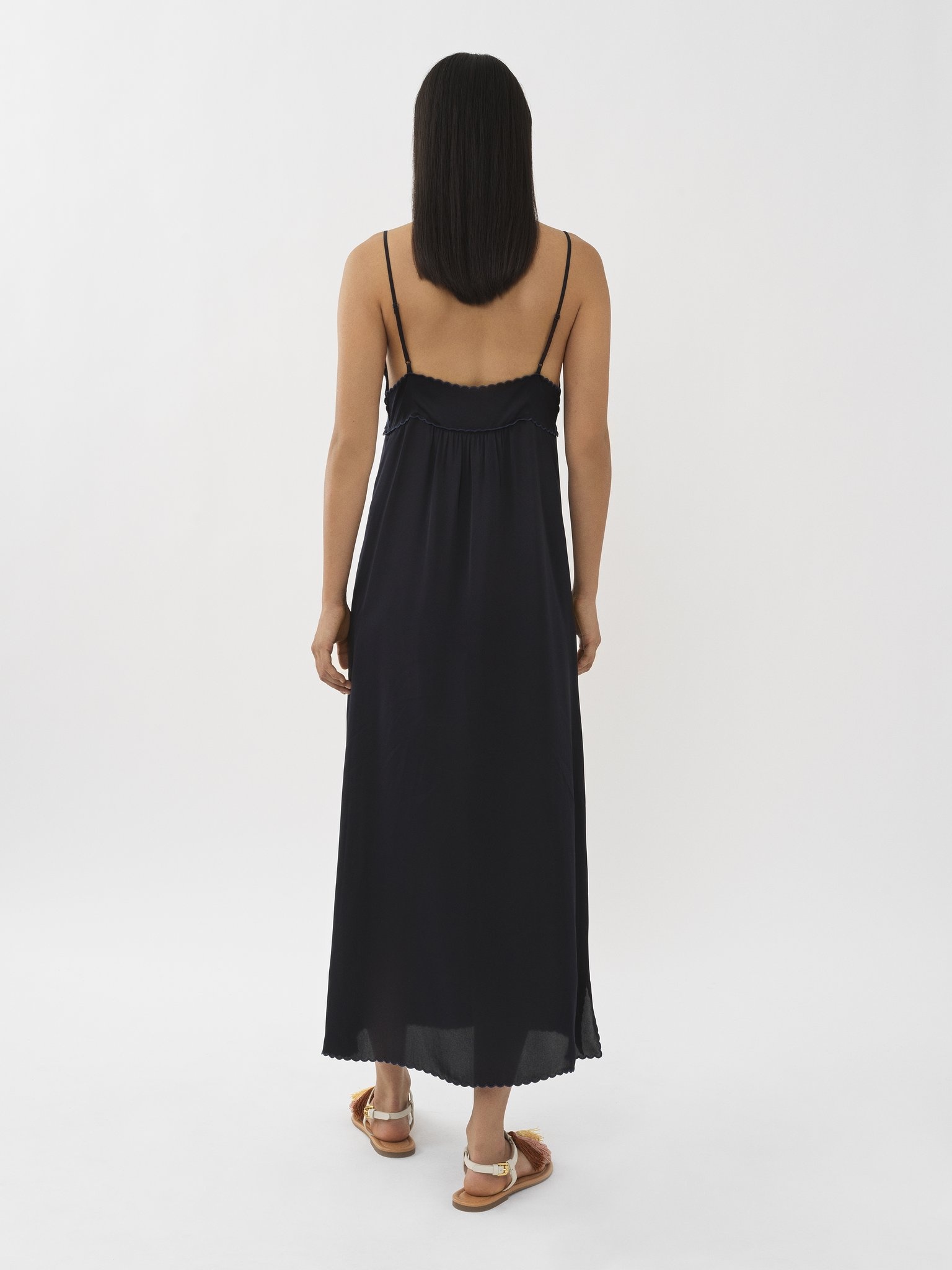 EMBROIDERED SLIP DRESS - 3