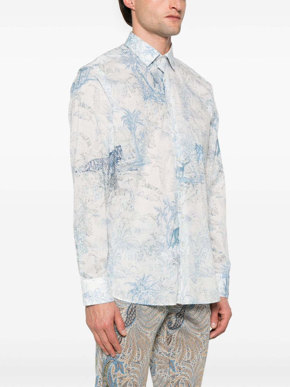 Etro Men Printed Shirt - 5