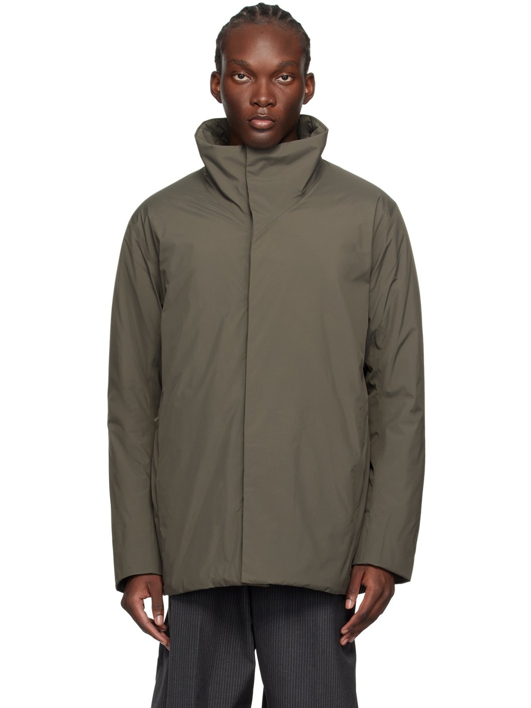 Gray Euler Insulated Jacket - 1