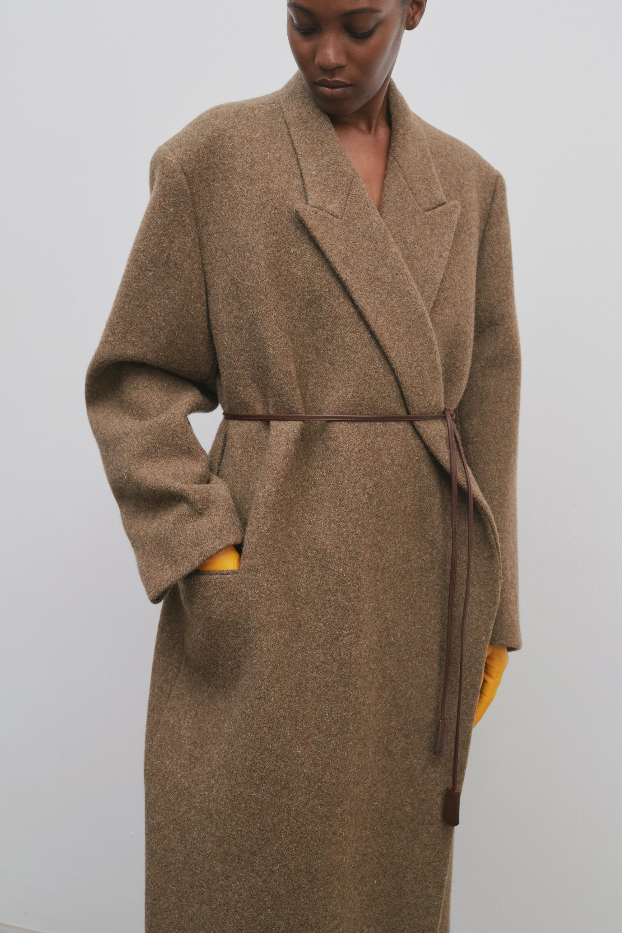Dhani Coat in Wool - 7