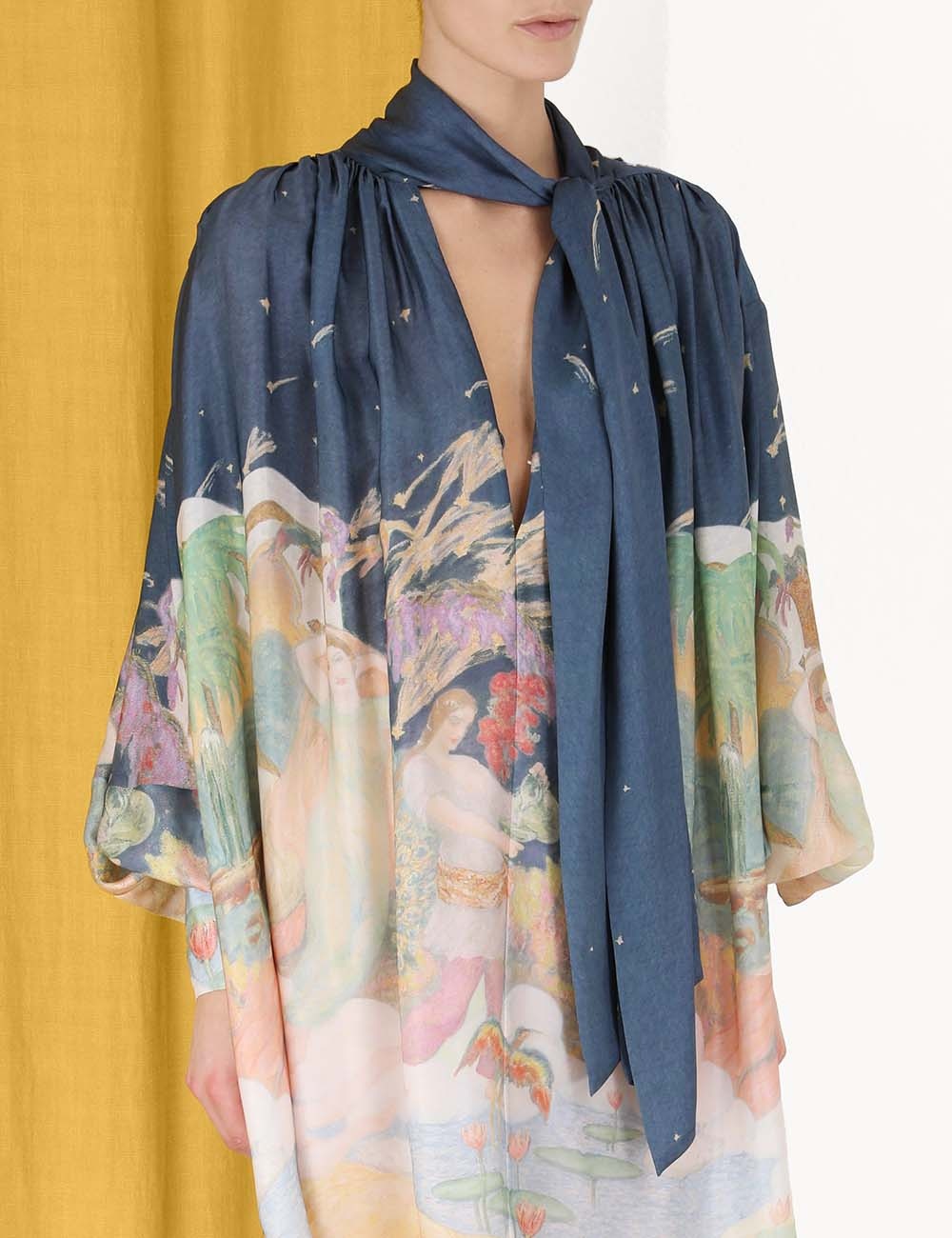 Zimmermann LYRICAL BARREL MINI DRESS | REVERSIBLE