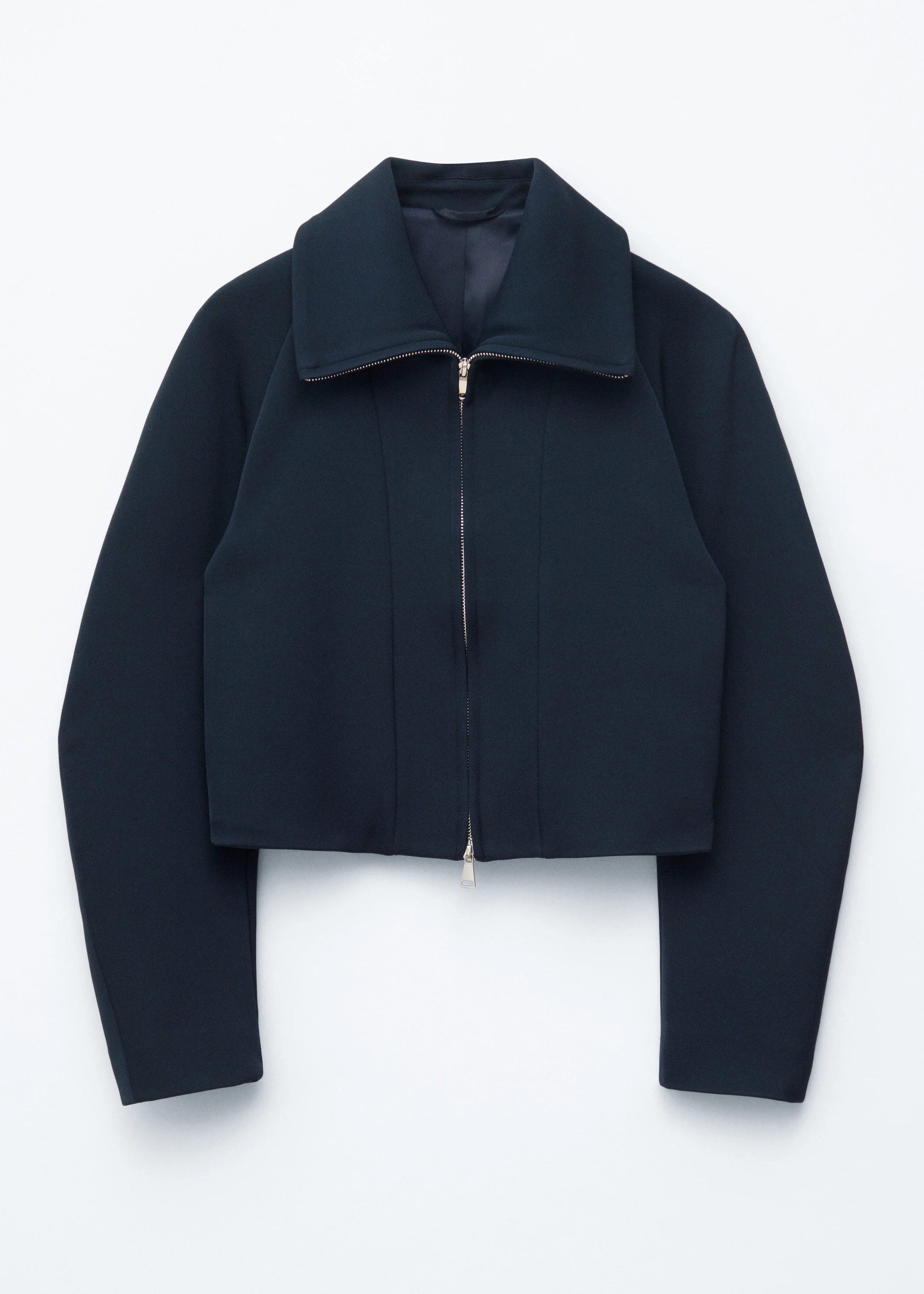 Sculptural-Sleeve Jacket - 1
