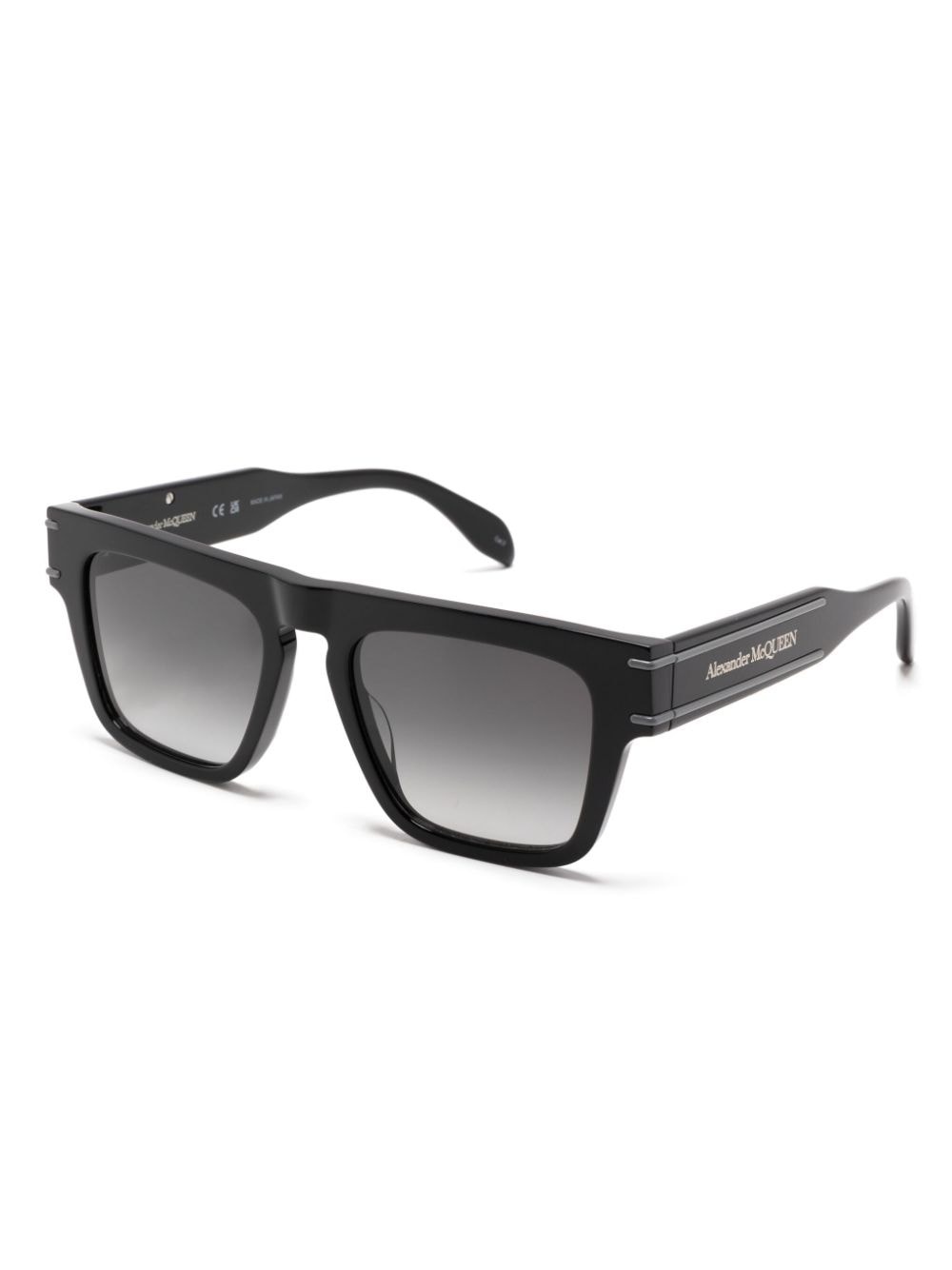 flat-top rectangular sunglasses - 2