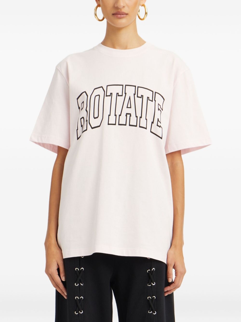 logo print T-shirt - 2