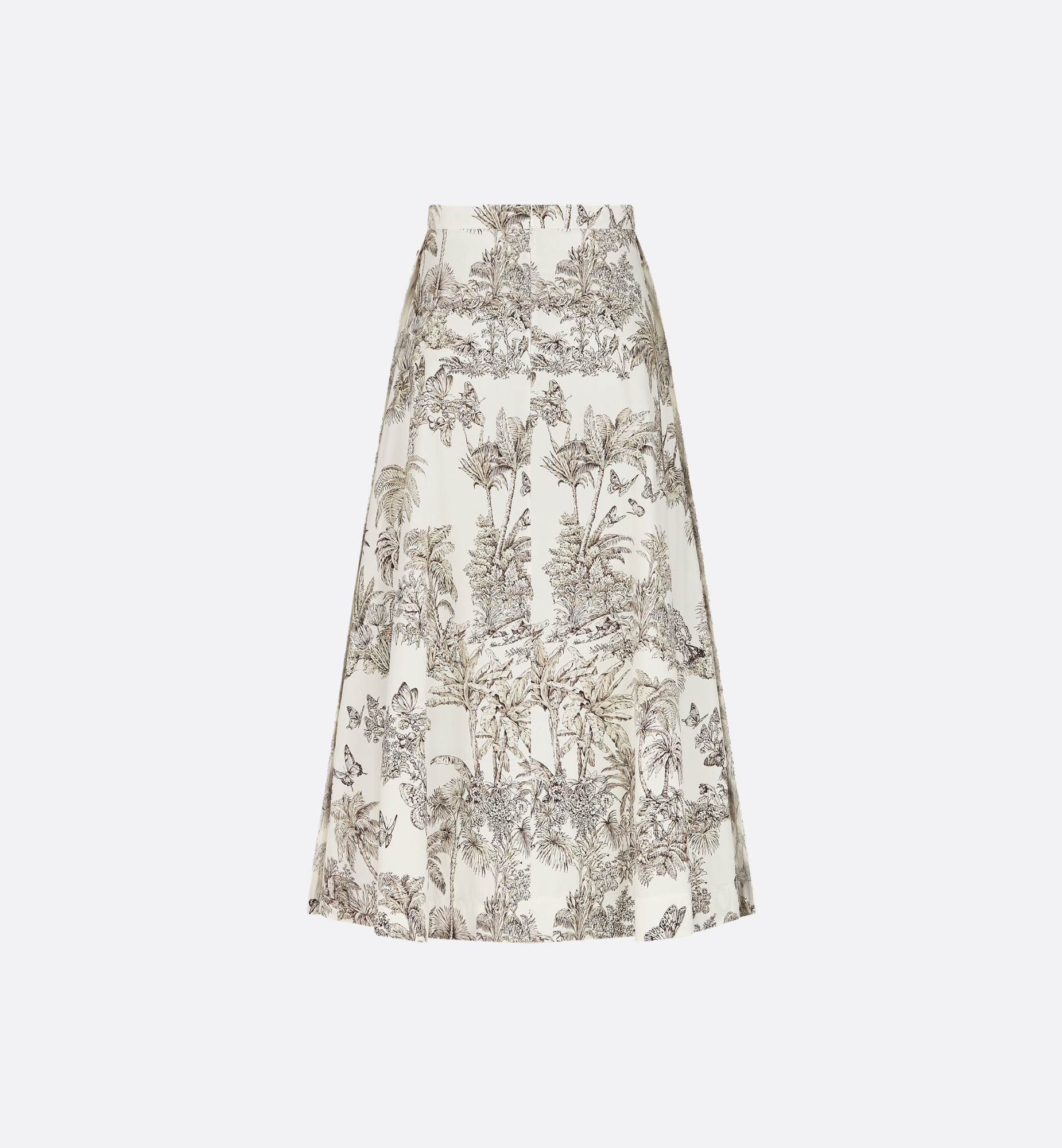 Dioriviera Mid-Length Flared Skirt - 2