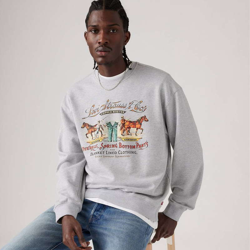 Levi's RELAXED GRAPHIC CREWNECK SWEATSHIRT outlook
