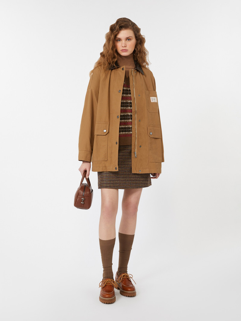 WEEKEND Max Mara BOZEN Cotton canvas jacket outlook