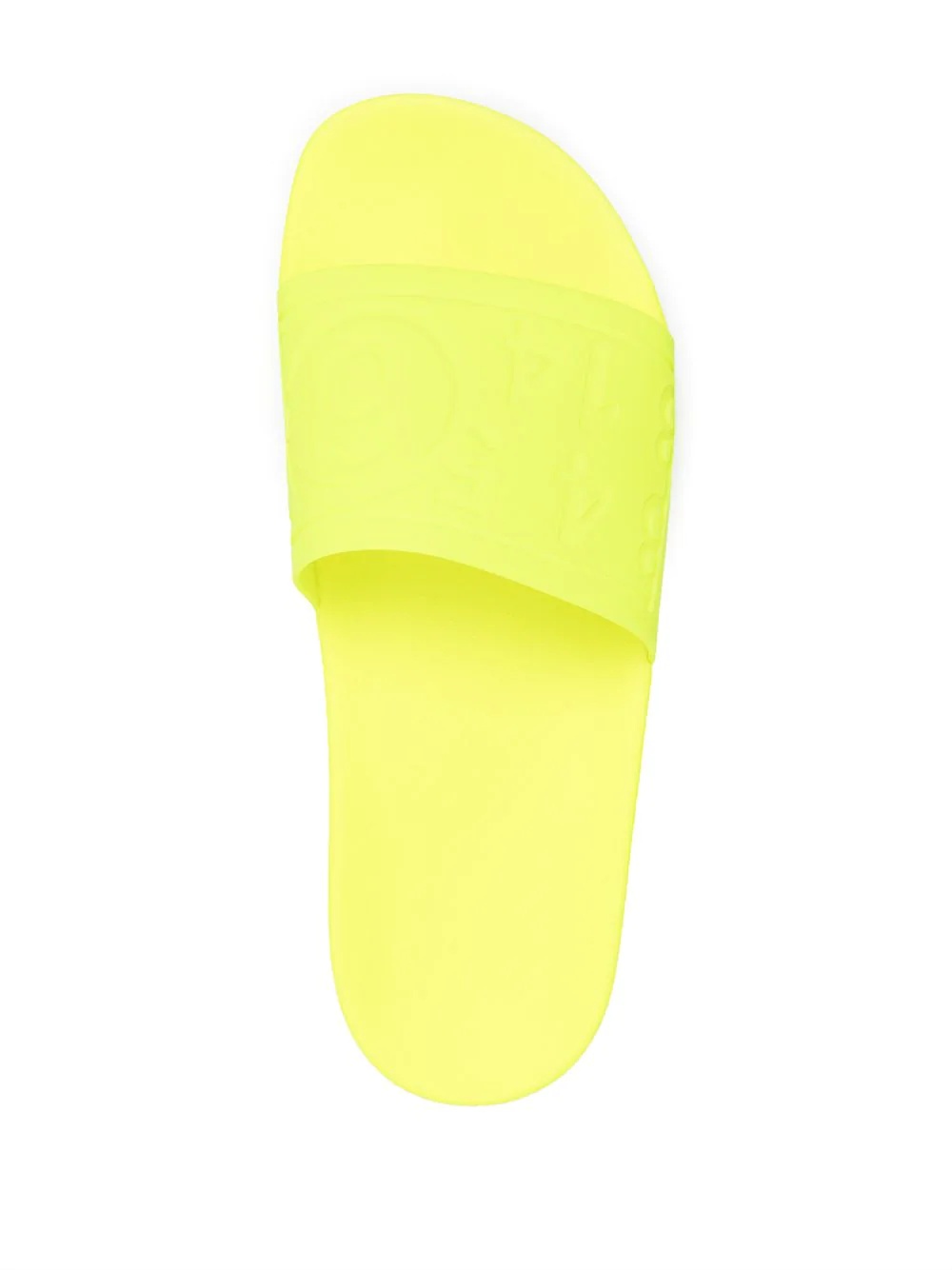 debossed slip-on slides - 4