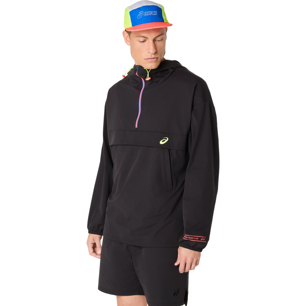 ASICS TRACK CLUB RELAXED PULLOVER JACKET - 3