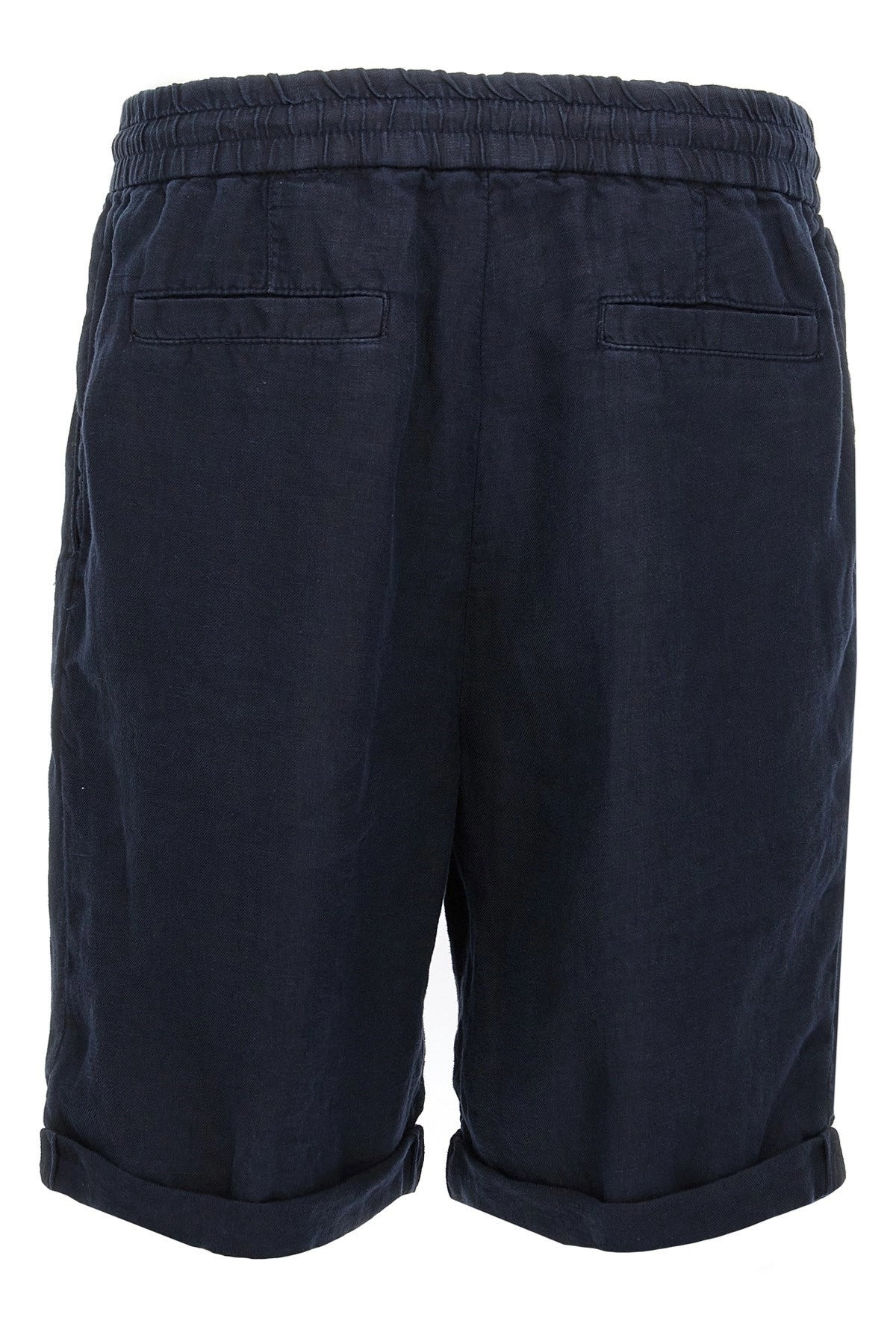 Brunello Cucinelli Men Linen Bermuda Shorts - 2