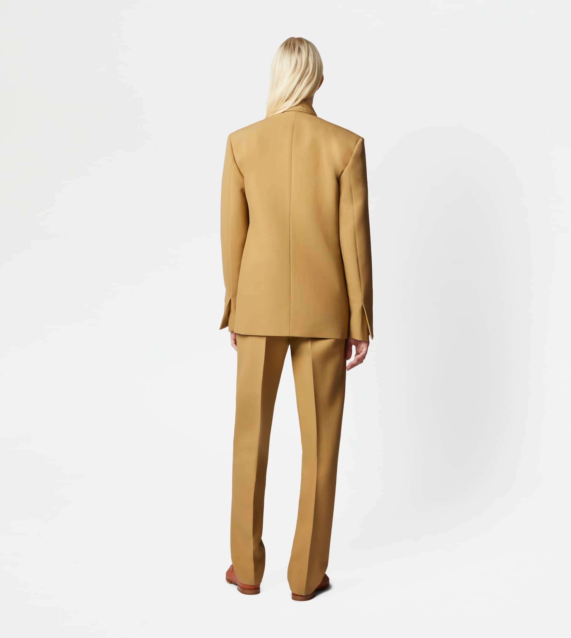 BLAZER IN WOOL - BEIGE - 3