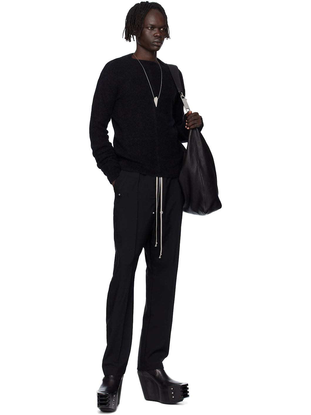 Black Concordians Headon Pull Sweater - 4