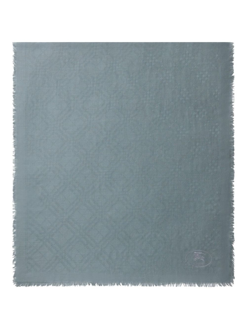 wide-check scarf 1