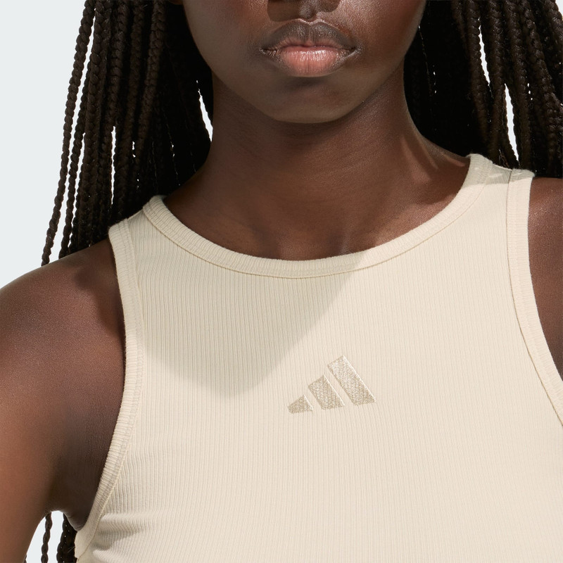 ADIDAS KIT SMALL LOGO RIB TANK Top 5