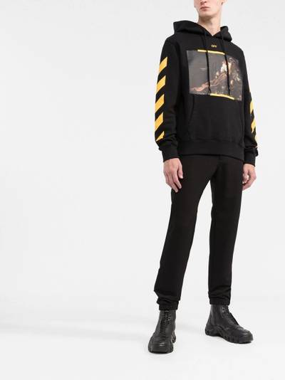 Off-White Caravaggio print hooded sweatshirt outlook