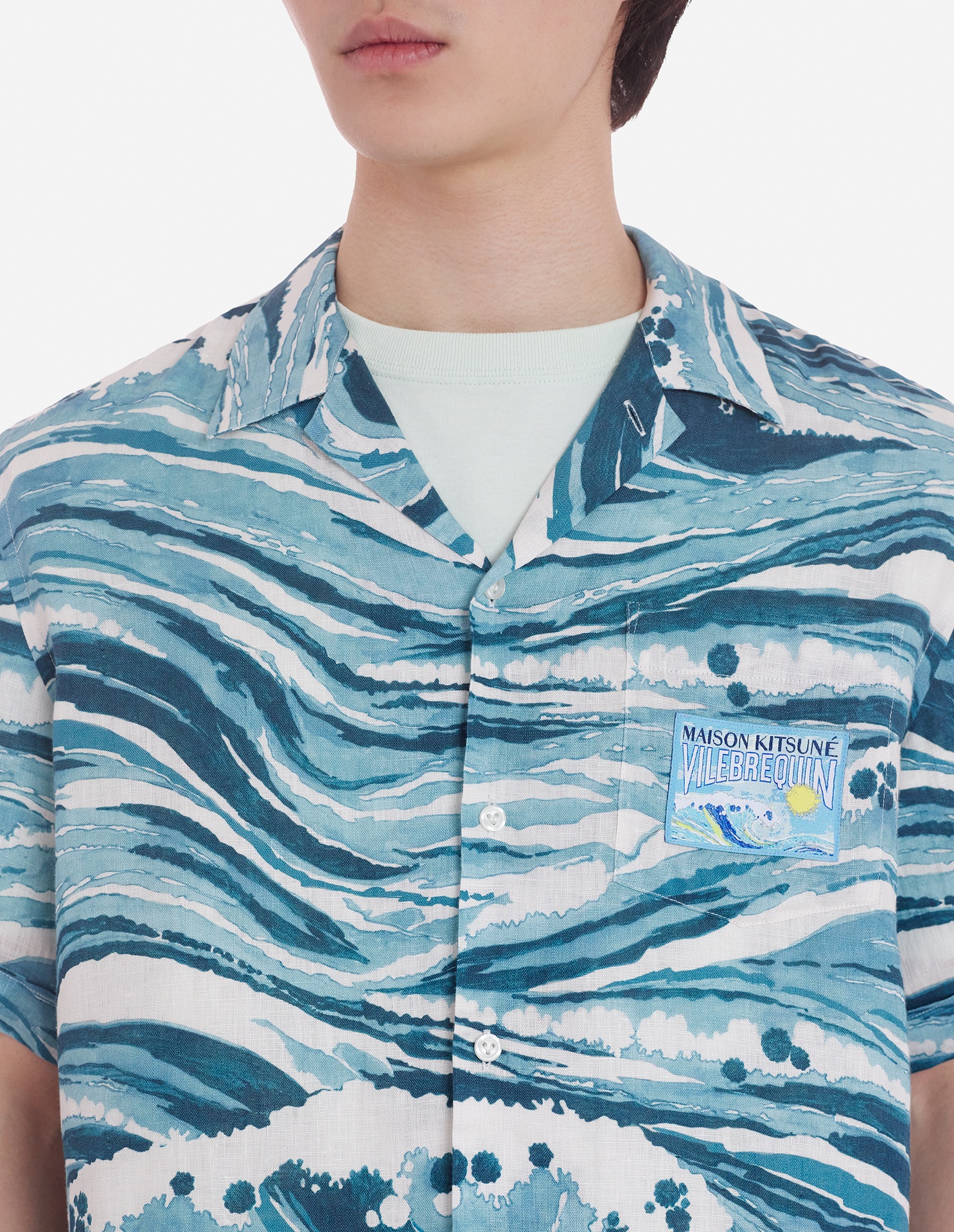 MAISON KITSUNE  x VILEBREQUIN CHARLI SHIRT - 6