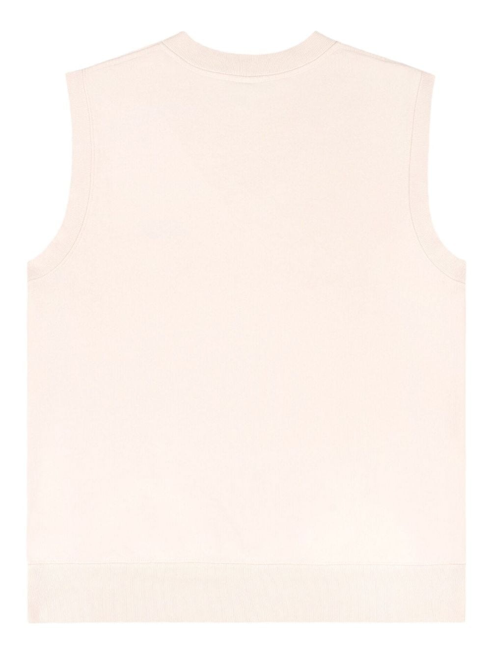 Prince embroidered-logo vest - 2