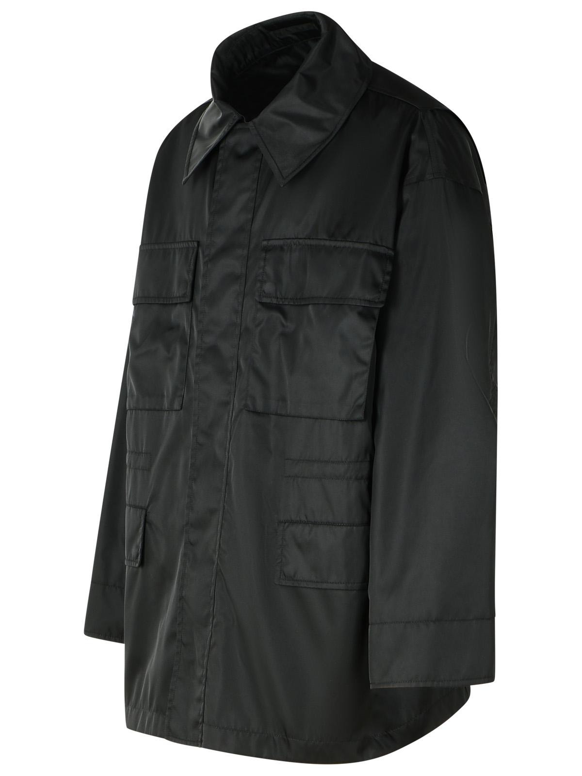 Jil Sander Black Polyamide Jacket Men - 2