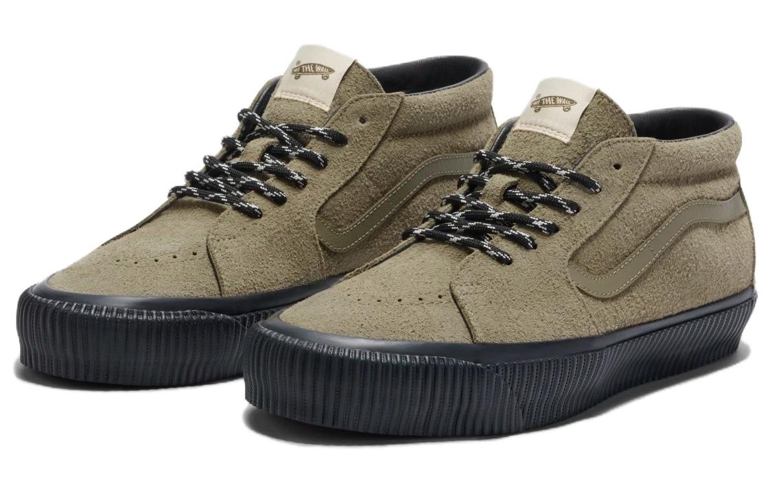 Vans SK8-Mid Reissue 83 Shoes 'Olive Green' VN000CQQCUQ - 2