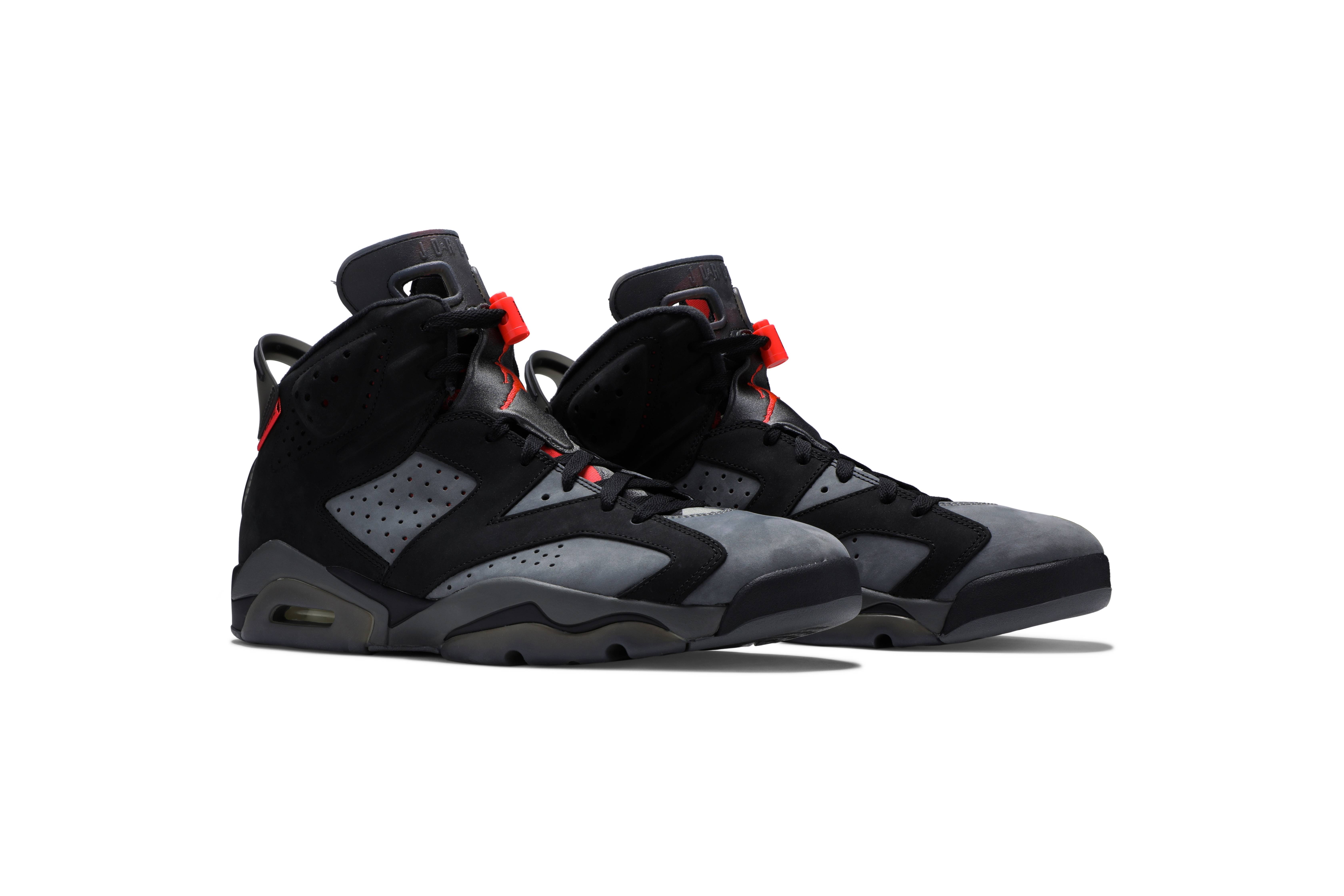 Paris Saint-Germain x Air Jordan 6 Retro 'Iron Grey' - 8