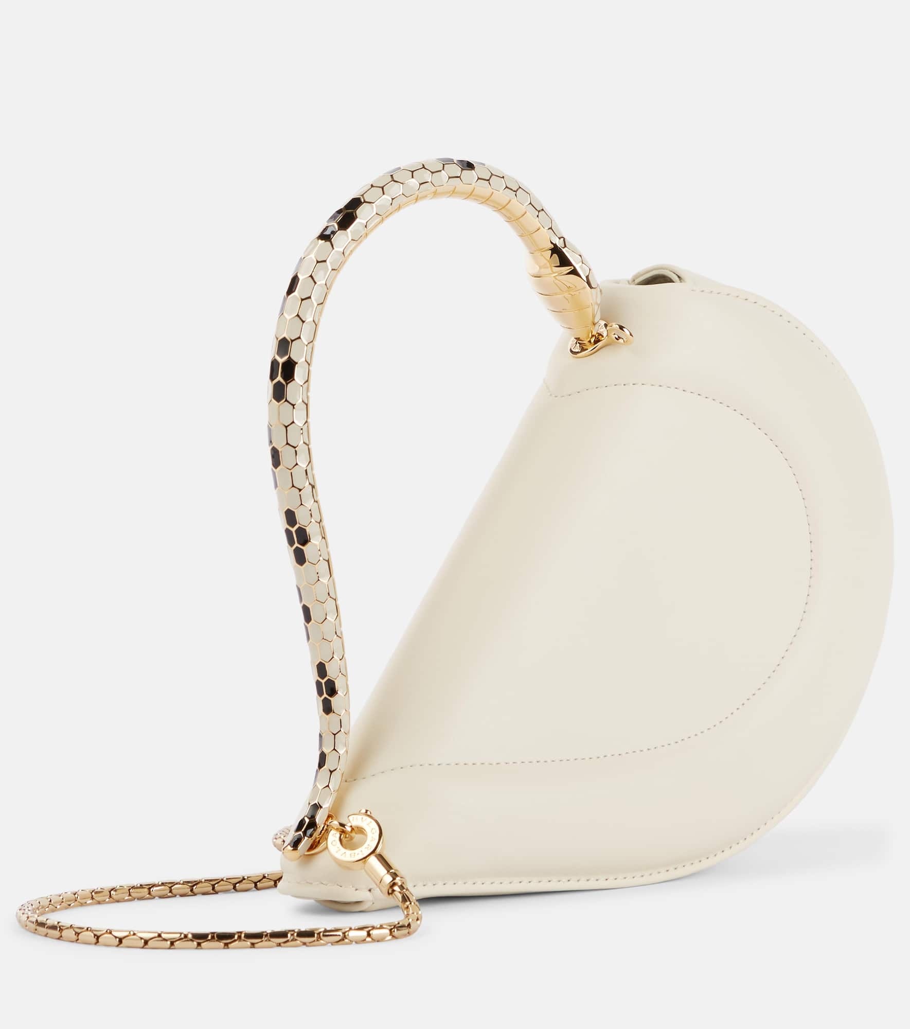 Serpenti Cuore 1968 leather tote bag - 4