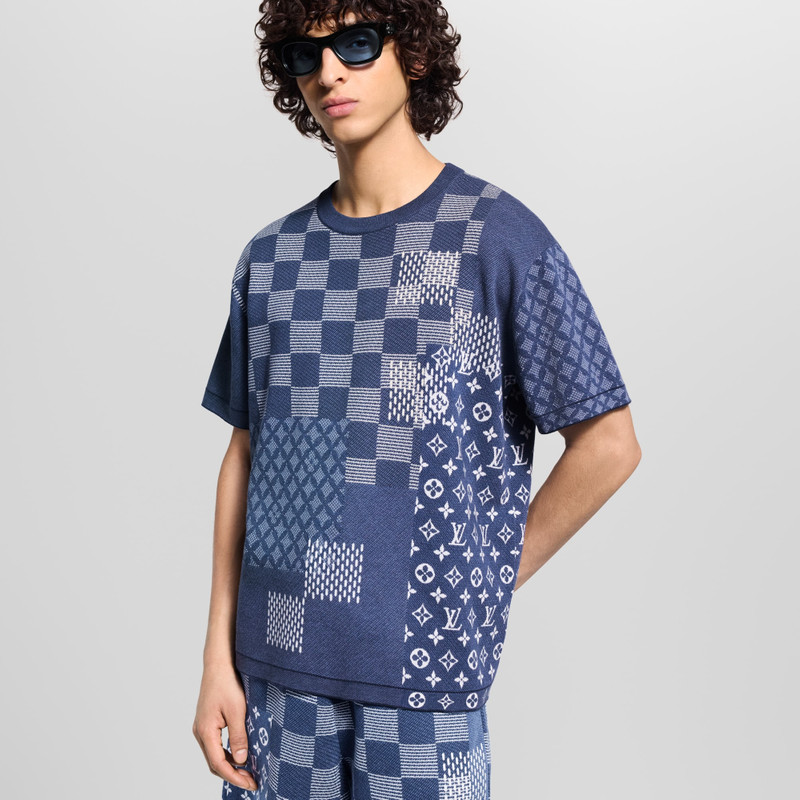 Louis Vuitton Short-Sleeved Knitted Crewneck outlook