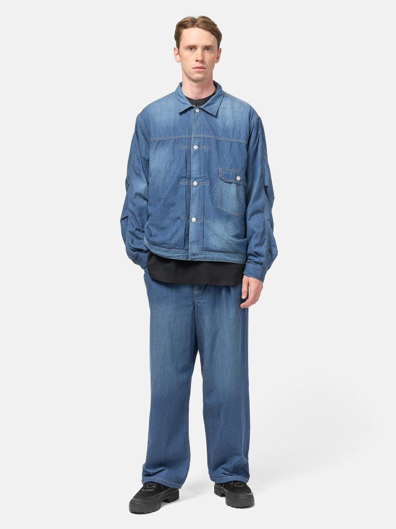 DAIWA PIER39 Tech Denim Jacket Indigo outlook